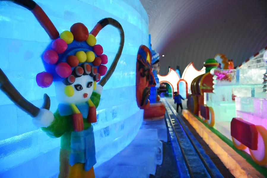 Ice-Snow World Theme Park opens in Harbin