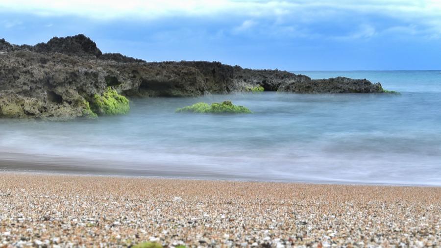 Morning view of Kenting park in Taiwan