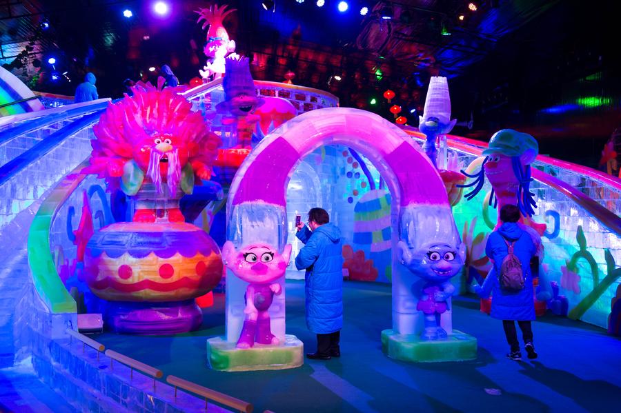 DreamWorks’ ice sculpture expo opens in Macao