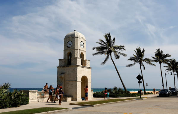 Palm Beach, a period island in Florida