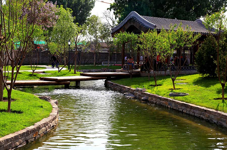 Waterside park hidden deep inside Beijing hutongs to open soon