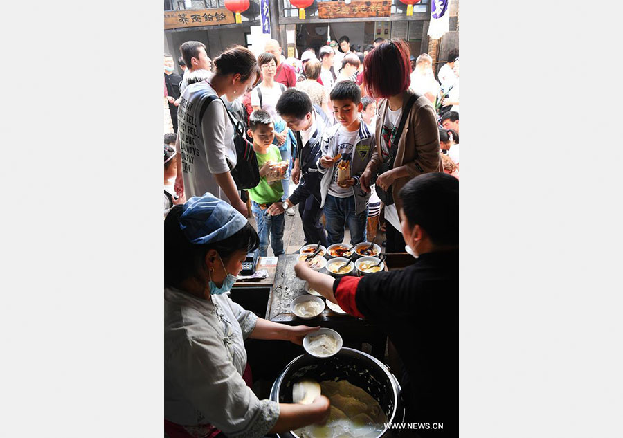 Folk tourism developed at Yuanjia village in NW China's Shaanxi