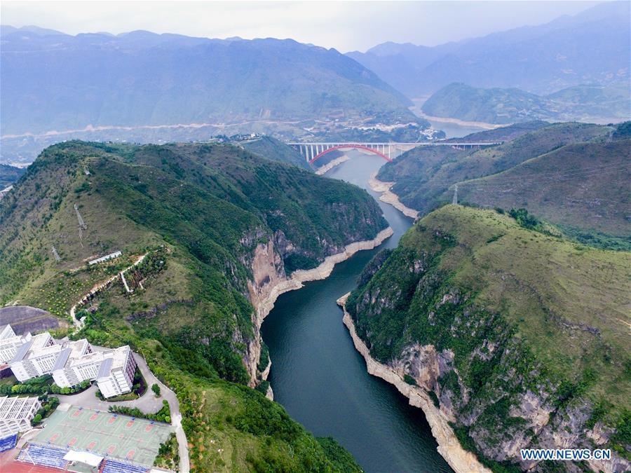 'Small Three Gorges' scenic area in SW China's Chongqing