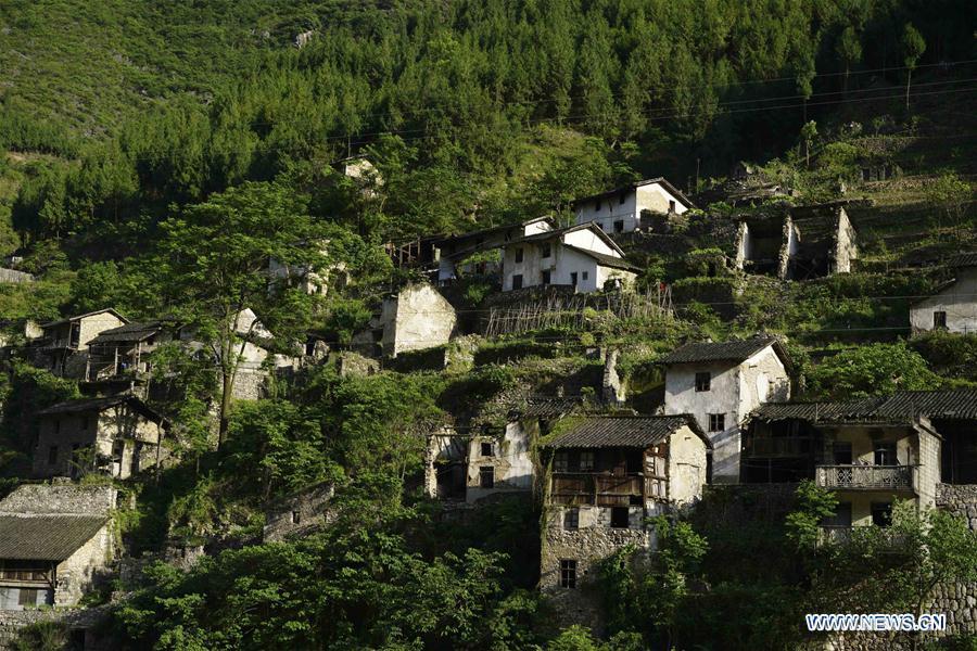 Ningchang ancient town of Wuxi in China's Chongqing