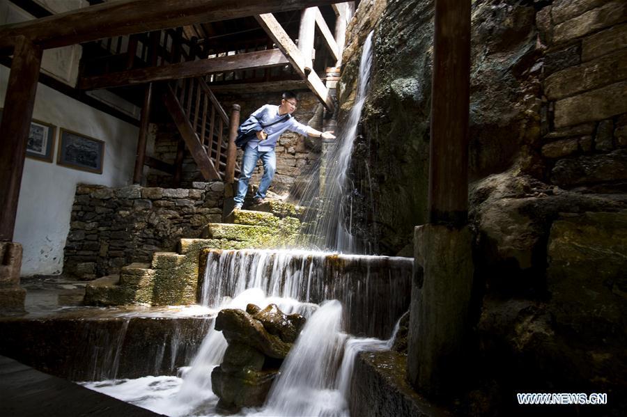 Ningchang ancient town of Wuxi in China's Chongqing