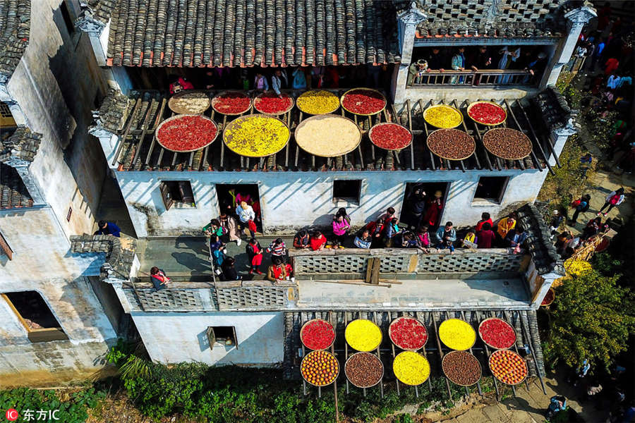 Colorful harvest in Wuyuan, E China