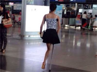 Trending: One-leg lady goes viral