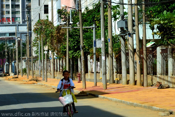 Trending: Telegraph poles take over sidewalk