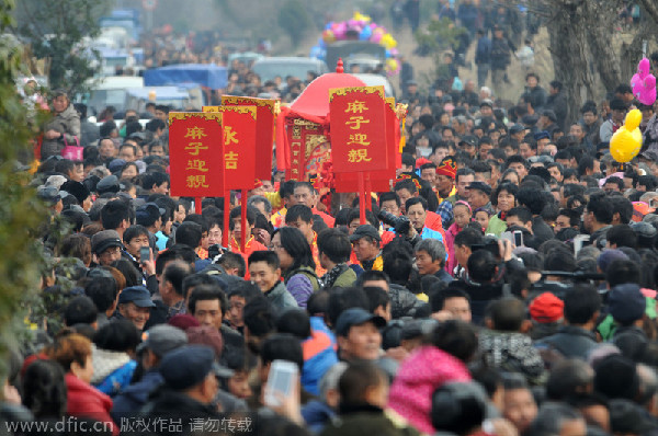 Traditional wedding a huge draw