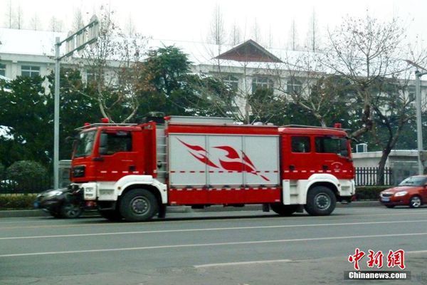 Fire fighting marvel hits the road