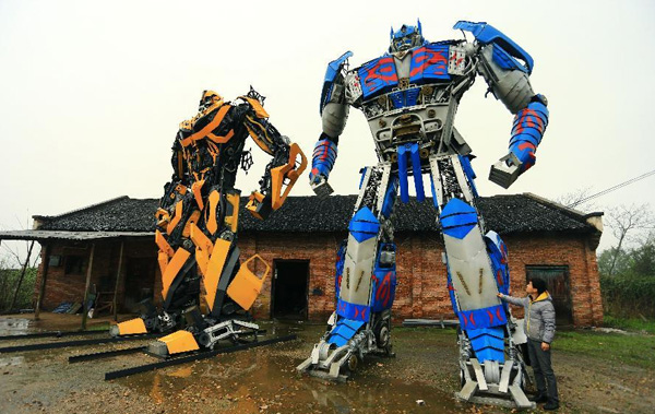 Man, son transform life with Transformers