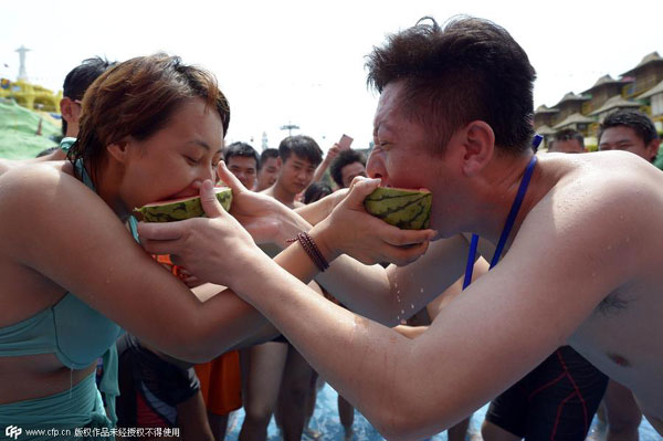 Watermelon beats the heat