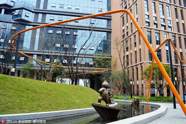 New twist on plumbing at Chongqing industrial park
