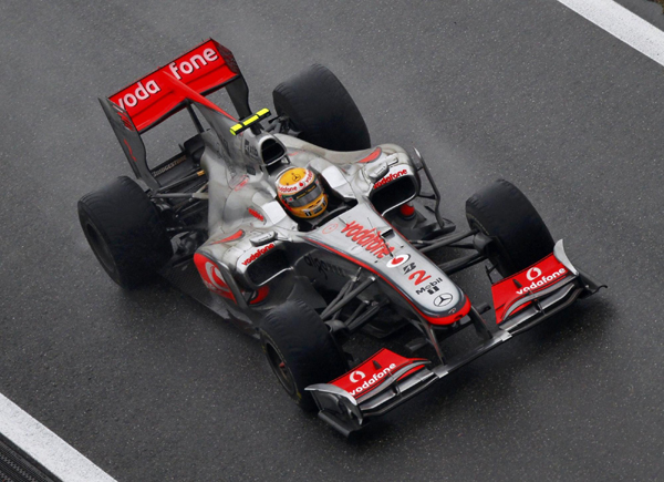 巴顿夺得F1大奖赛中国站冠军