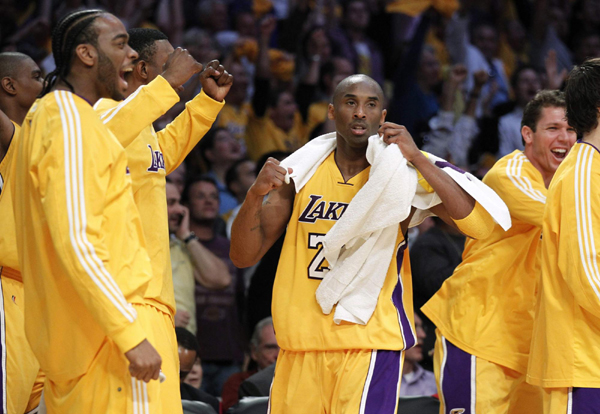 NBA：科比30分加索尔两双 湖人胜凯尔特人总分1:0