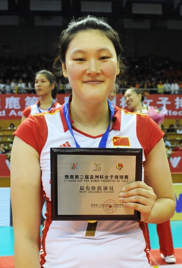 女排亚洲杯：中国队3:0横扫泰国夺冠
