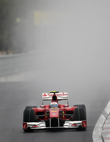 F1韩国站:阿隆索夺首冠排名榜首 红牛车队惨遭