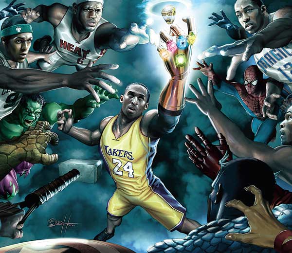 NBA新赛季漫画集 30支球队英雄齐聚