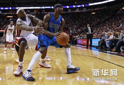 NBA：热火不敌小牛[组图]