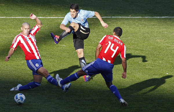 美洲杯：乌拉圭3:0巴拉圭夺冠 超阿根廷创新纪录