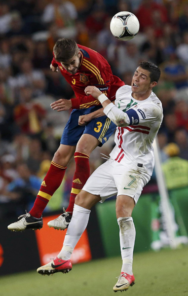 欧洲杯:西班牙4:2点杀葡萄牙进决赛[1]