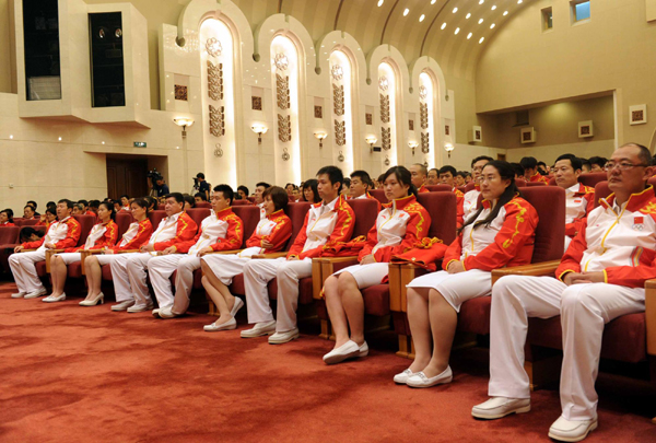 伦敦奥运会、残奥会中国体育代表团在京成立
