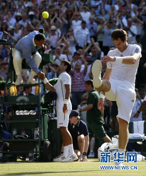 穆雷横扫小德首夺温网 结束英国77年等待