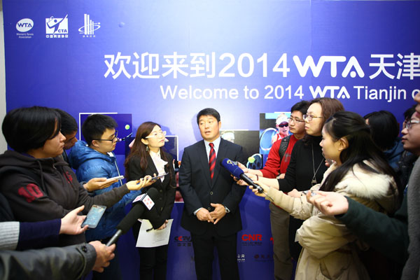中国新增顶级网球赛事 WTA天津公开赛即将启