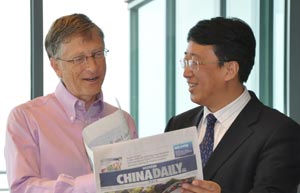 Gates: China's innovation can help the poorest
