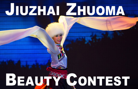 Jiuzhai Zhuoma beauty contest