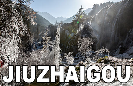 Jiuzhai Valley on foot