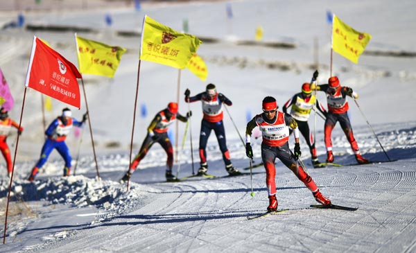 Skiing in Xinjiang with the locals