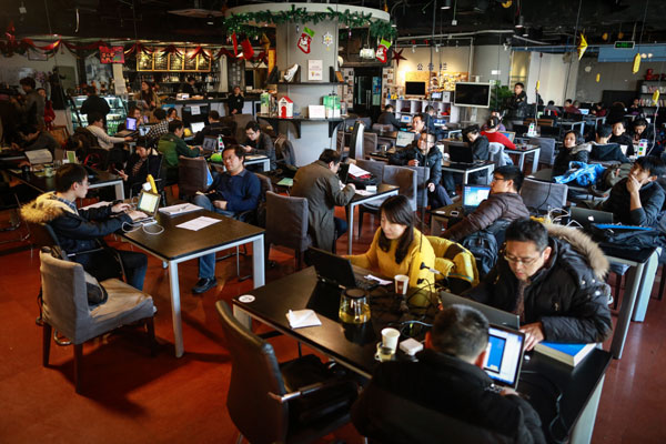 Cafe helps startups get started