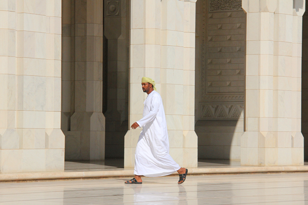 Keeping quiet in Oman