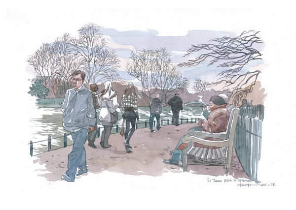 My days in England
