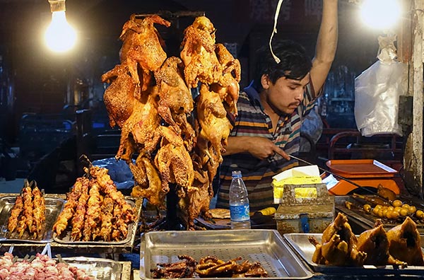 Looking for the night market? Just follow your nose