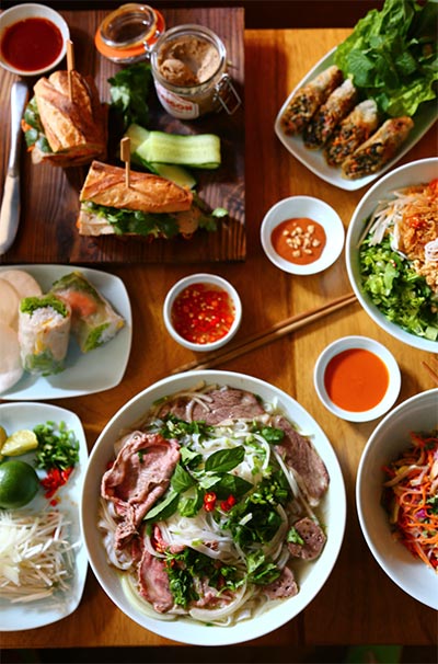 On offer: Vietnam's homestyle fare