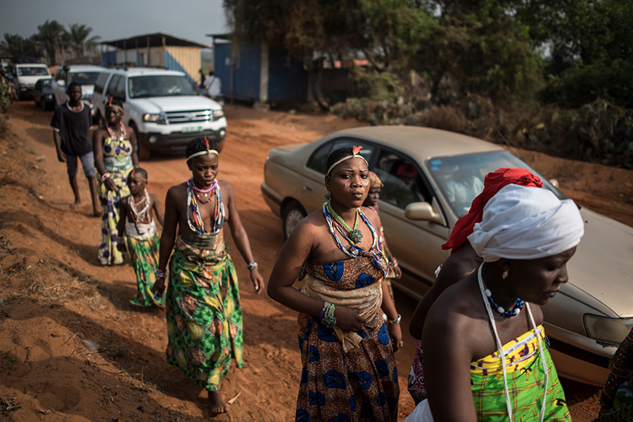 In Benin, descendants of slaves on a voodoo pilgrimage