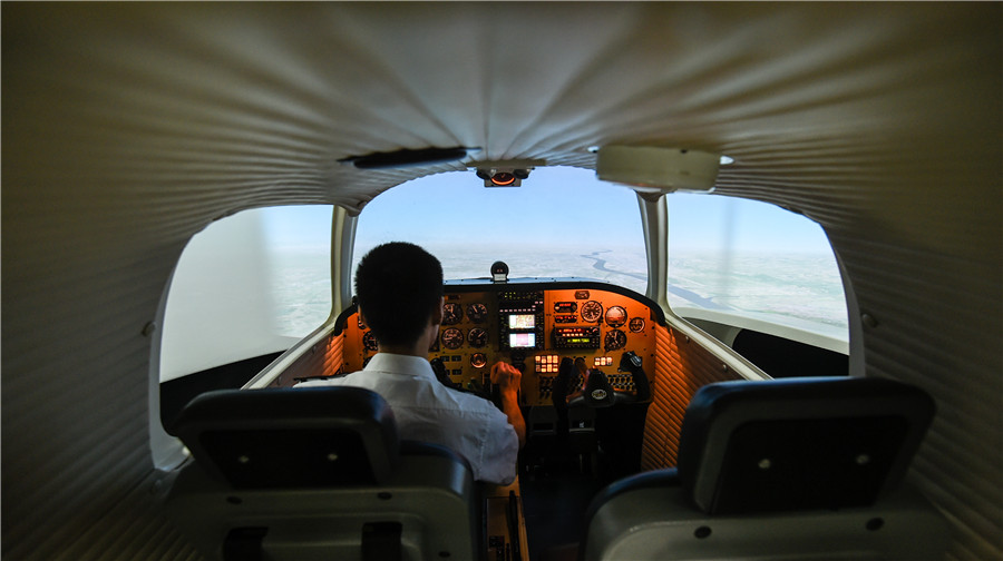 Pilots trained to fly high
