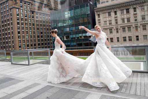 Wang, Khan among NY bridal week highlights