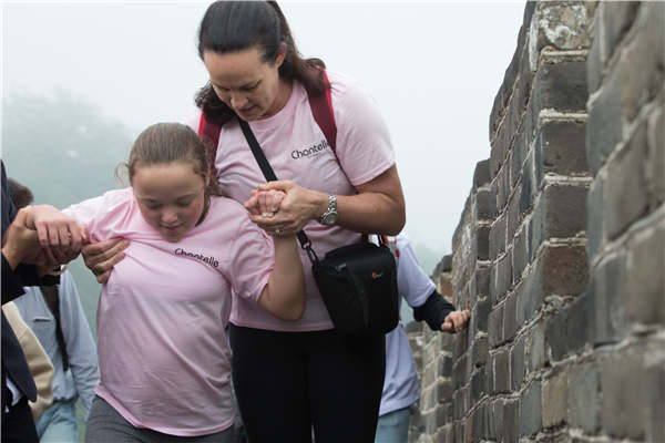 Walking the talk on the Great Wall
