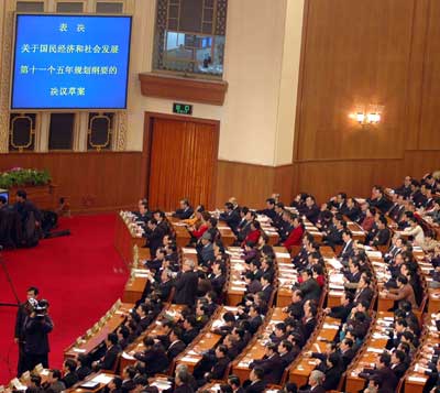 NPC endorses shift in economic policy