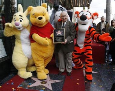 Winnie the Pooh sure does love his honey, but the beloved bear now has something just as sweet: a star on the Hollywood Walk of Fame. 