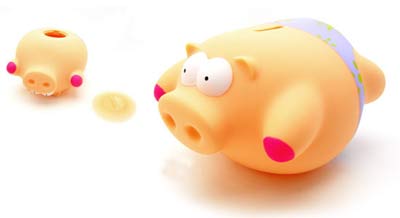 One in four Australian parents regularly "borrow" money from their children's piggy banks to pay for anything from bread to luxury holidays, a survey said Wednesday.