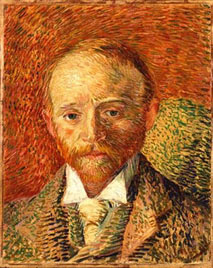 Portrait of Alexander Reid by Vincent van Gogh in an undated photo. When Reid returned from Paris with two paintings by Vincent van Gogh, his father berated him for bringing such 'atrocities' home and sold them to a French dealer for five pounds ($9) each. (Handout/Reuters) 
