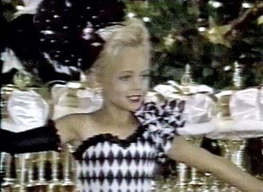 This image made from an undated family video shows JonBenet Ramsey performing during a beauty pageant. A former schoolteacher was arrested Wednesday, Aug. 16, 2006 in Thailand in the slaying of 6-year-old beauty queen Ramsey. Federal officials, speaking on condition of anonymity, identified the suspect as John Mark Karr, a 42-year-old American. 