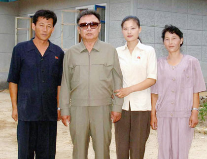 pictures of north korean people. North Korean leader Kim