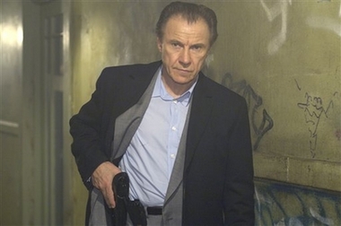 This photo, supplied by ABC, shows Harvey Keitel who plays FBI counterterrorism expert John O'Neill, in a scene from ABC's miniseries'The Path to 9/11.' The two-part film is a dramatization of the events detailed in The 9/11 Commission Report and other sources which airs on Sunday. Sept. 10, and Monday, Sept. 11, 2006. Former Clinton administration officials criticized the miniseries, saying it distorts history so drastically that it should be corrected or shelved.(AP