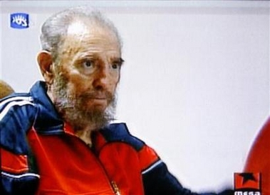 Cuba's President Fidel Castro appears on the daily newscast Mesa Redonda in Havana in this file image taken from television, January 30, 2007.