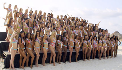 Swimsuit Section Of The Miss Universe